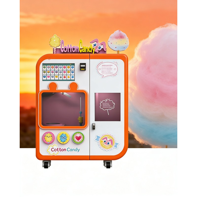 완전 자동 솜사탕 자판기(교환 시스템 포함) 상업용 4 - Arcade Vending Machines 리뷰 및 가격