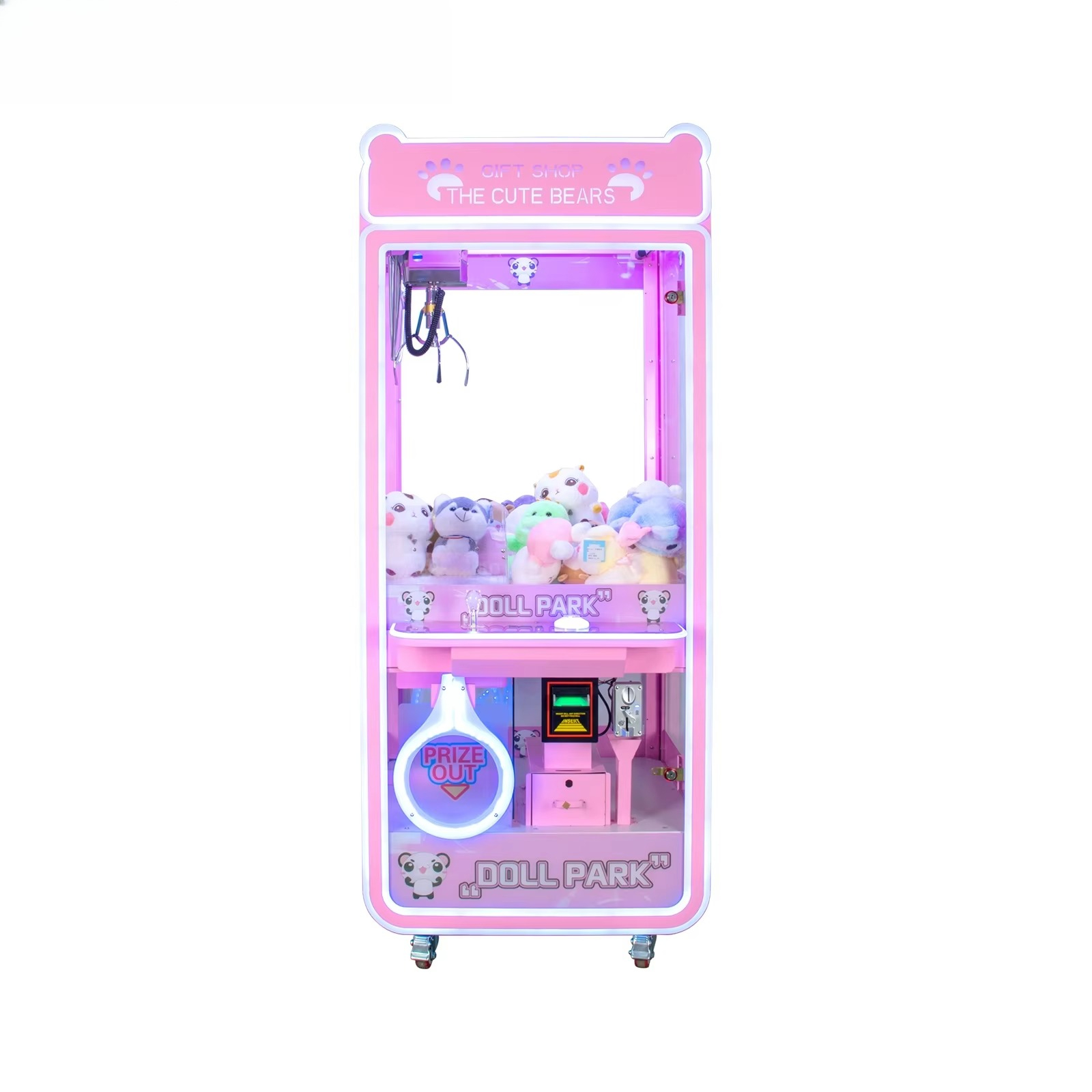 도매 맞춤형 동전 주입식 장난감 판매 아케이드 크레인  - Arcade Toy Claw Vending Machine 리뷰 및 가격